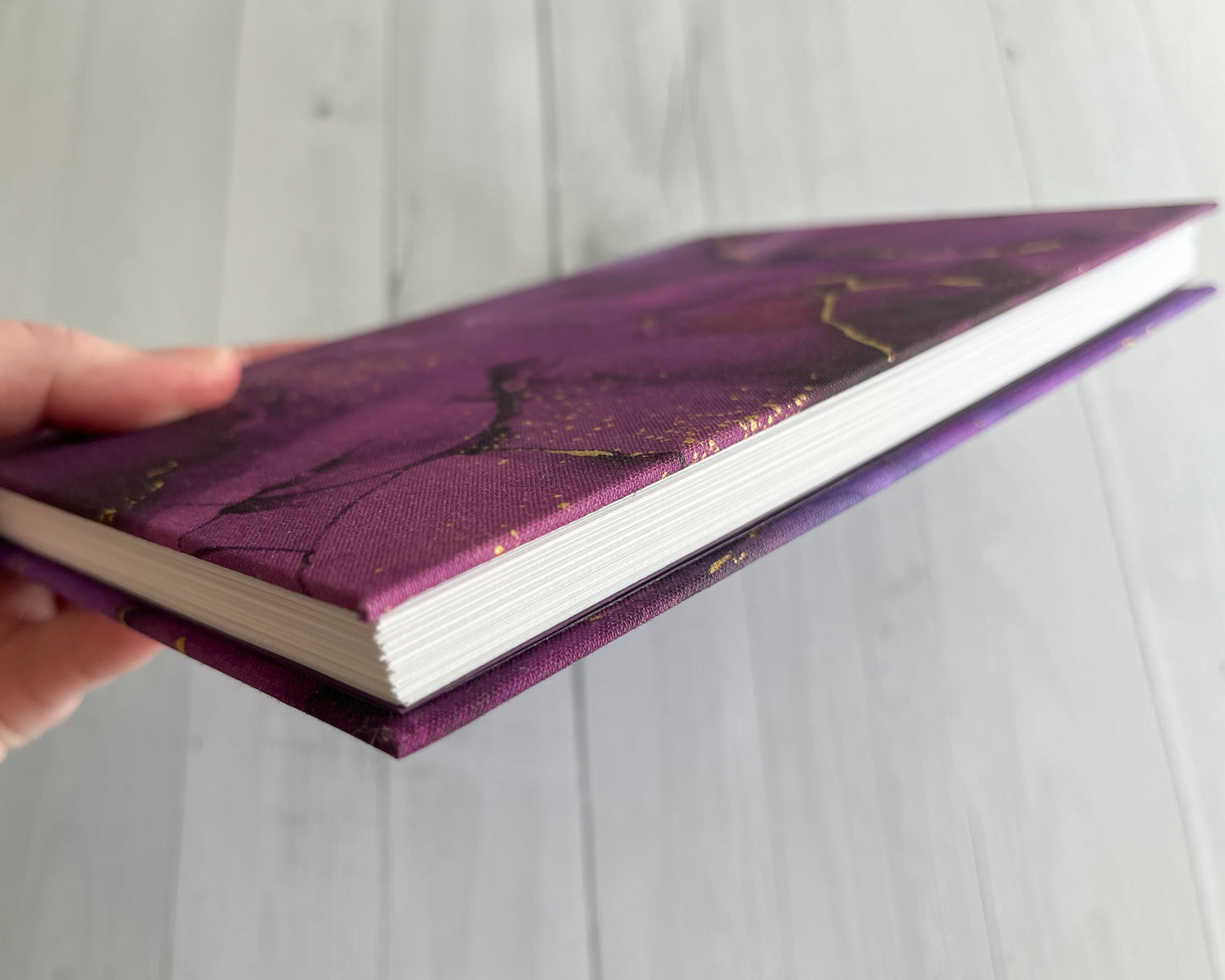 Gilded Twilight Classic Journal in Amaranth