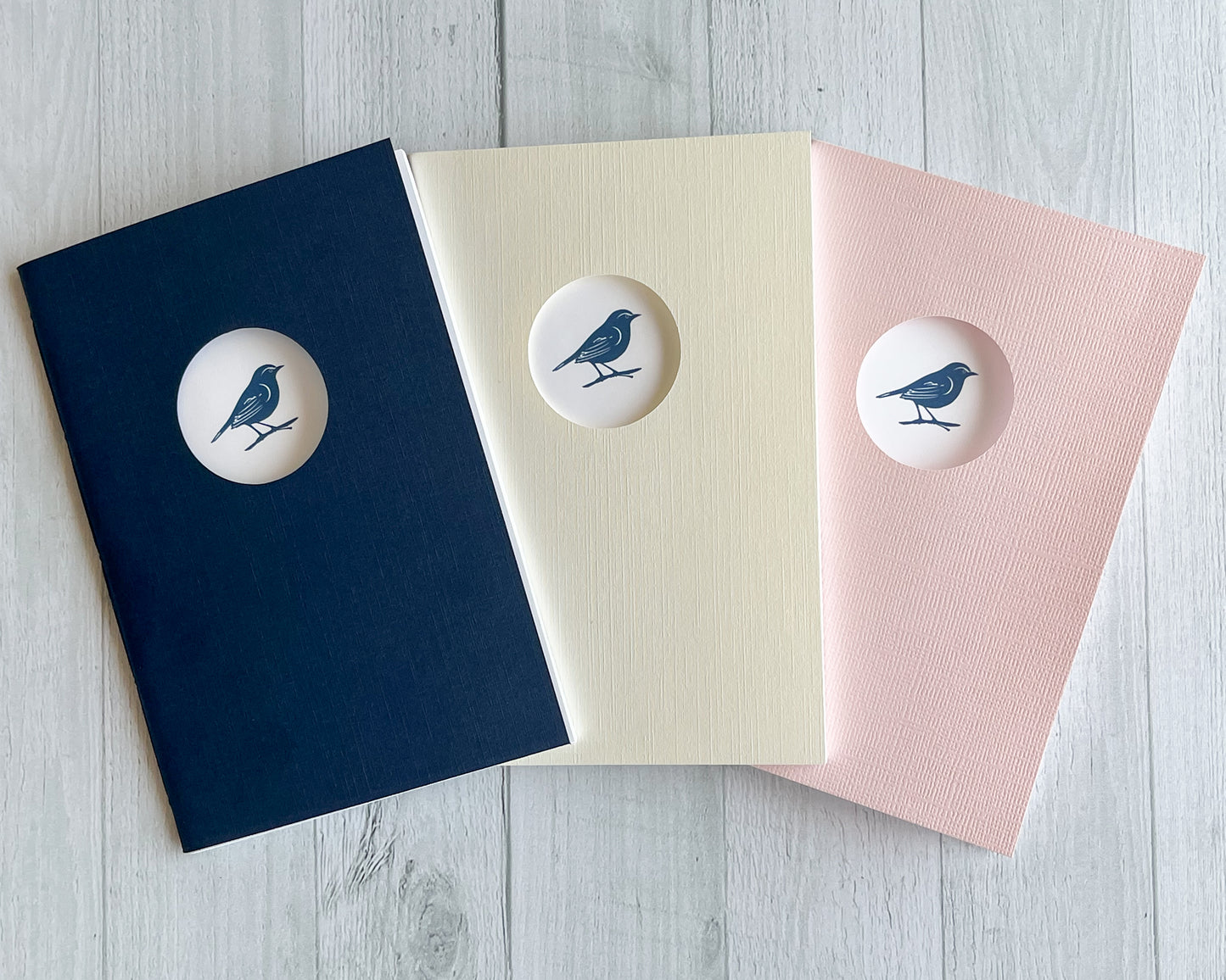 Signature Mini Journal Trio (Midnight, Petal & Moonlight)