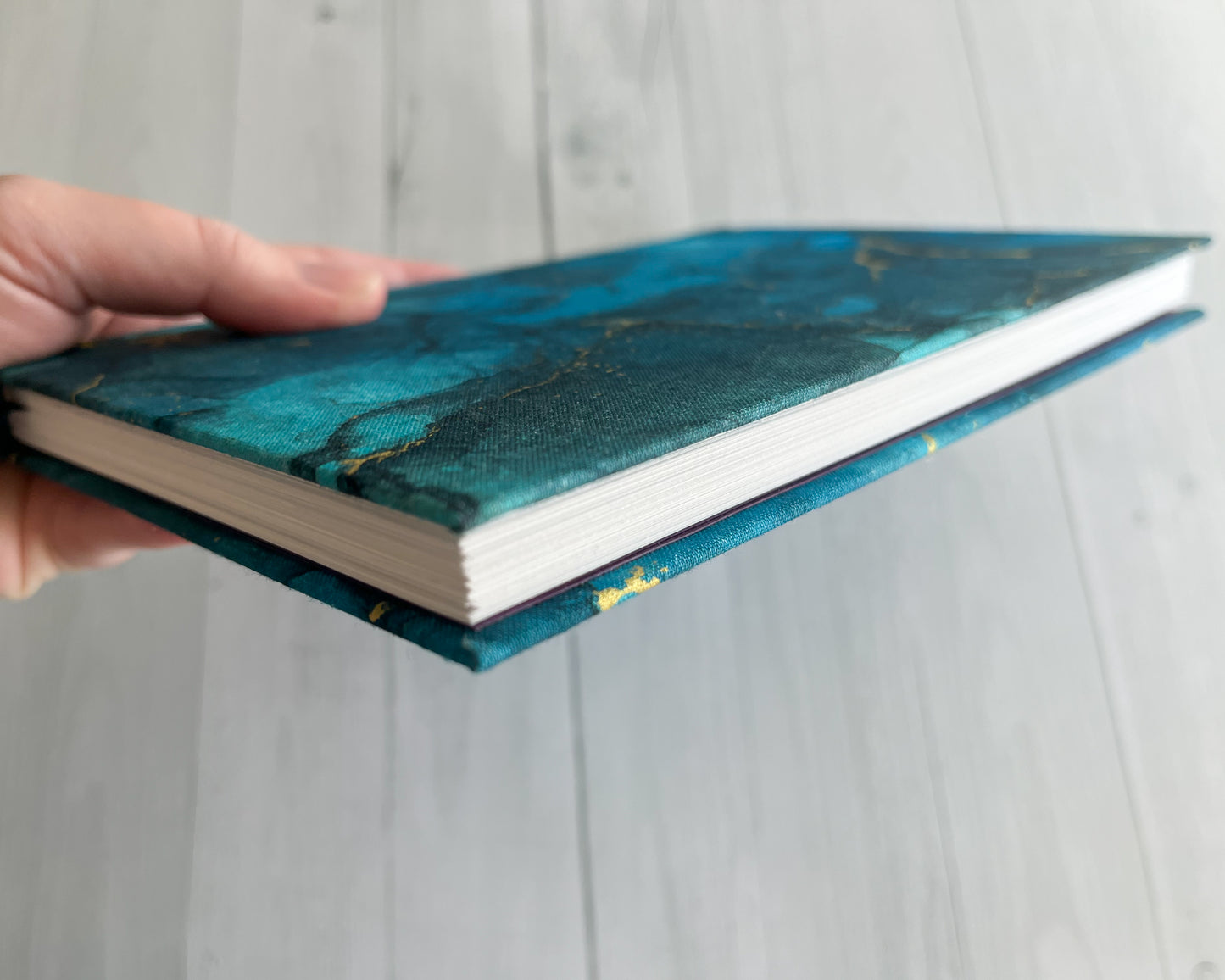 Gilded Twilight Classic Journal in Tidepool