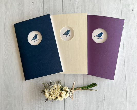Gilded Twilight Mini Journal Trio (Mulberry, Moonlight & Moonlight)