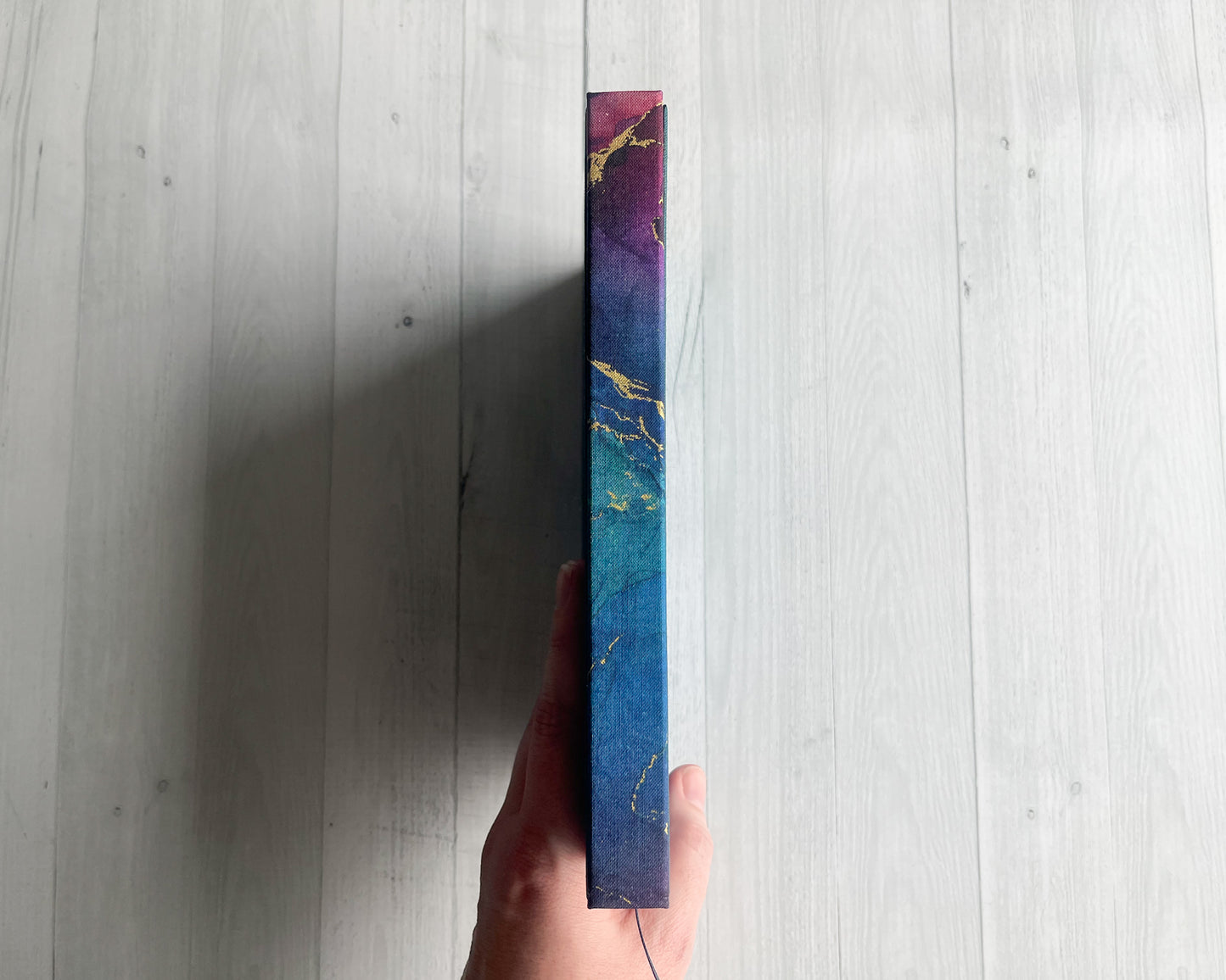 Gilded Twilight Premium Journal in Inkwell & Starfall